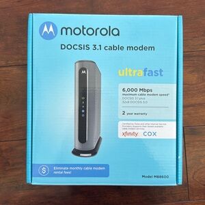 Motorola cable modem MB8600